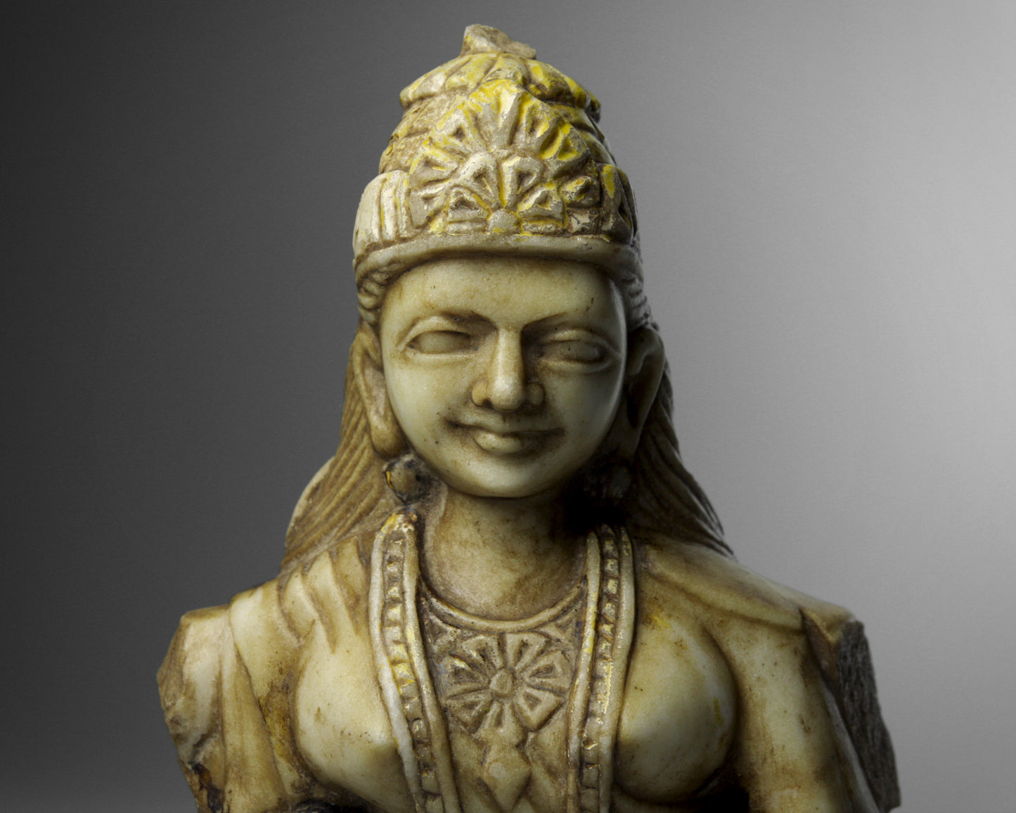 Marble Bust of Durga