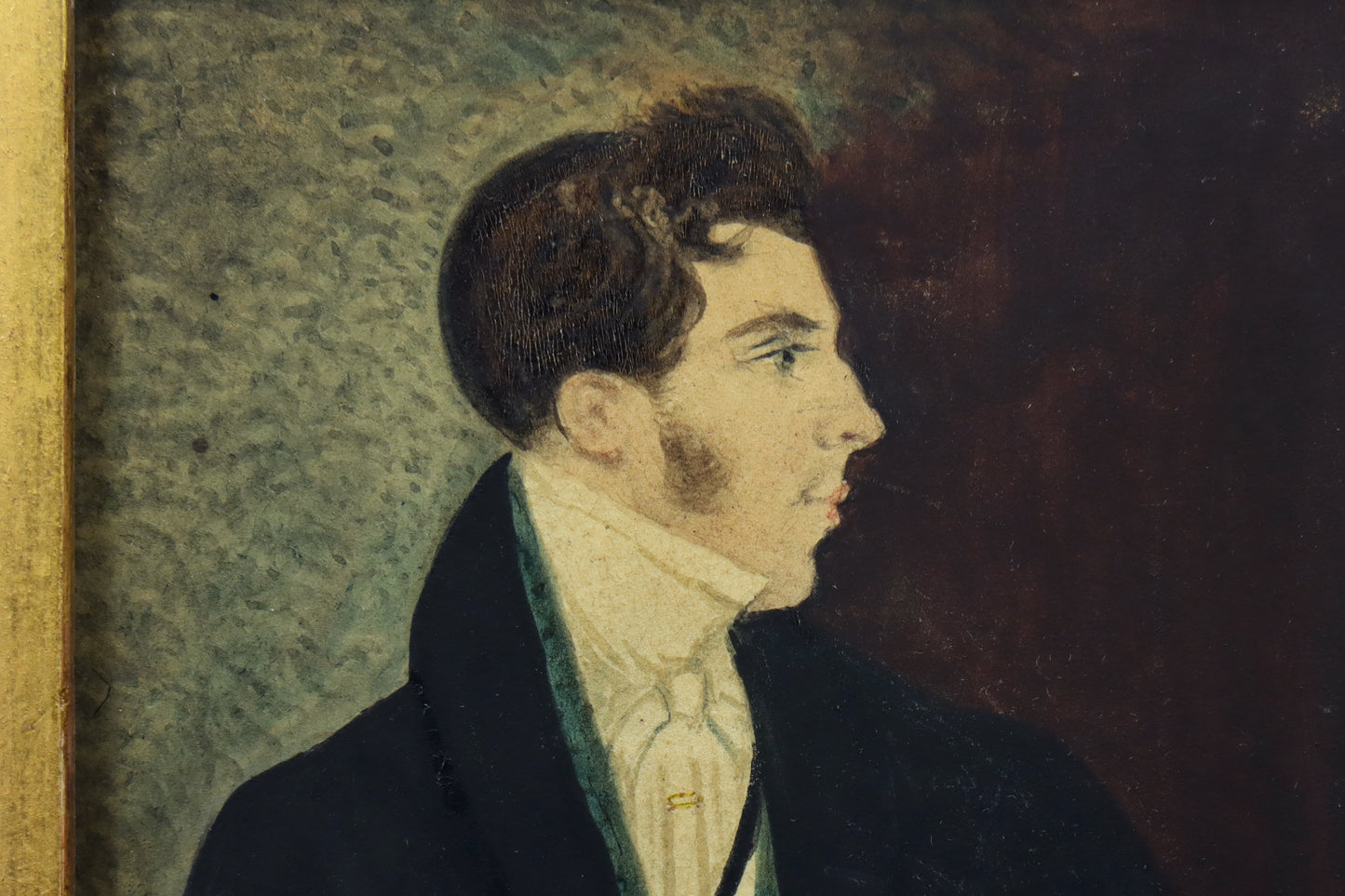 Folk Art Portrait of a Gentleman