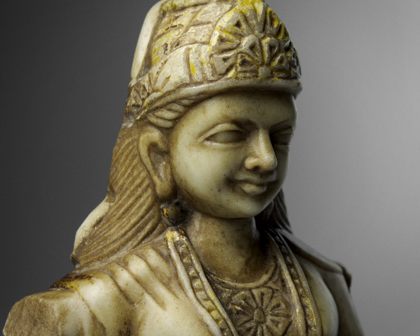 Marble Bust of Durga