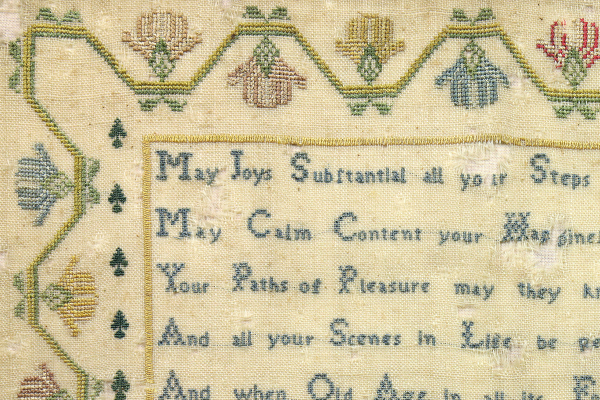 Sampler Dated 1778