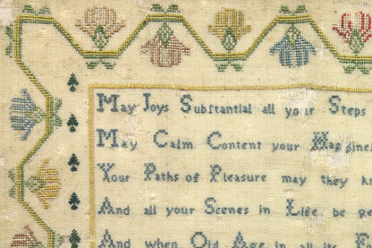 Sampler Dated 1778