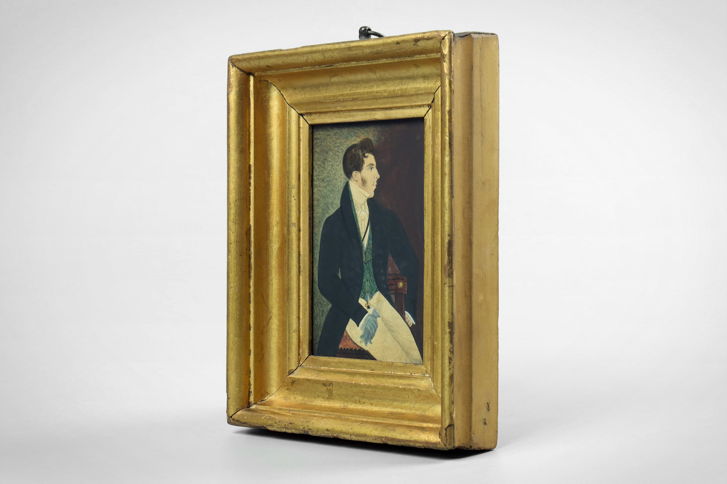 Folk Art Portrait of a Gentleman