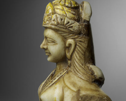 Marble Bust of Durga