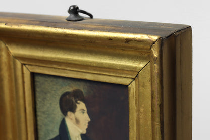 Folk Art Portrait of a Gentleman