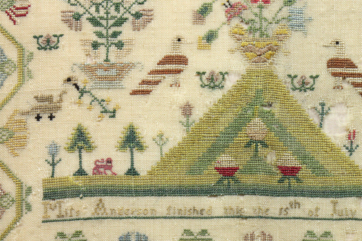 Sampler Dated 1778