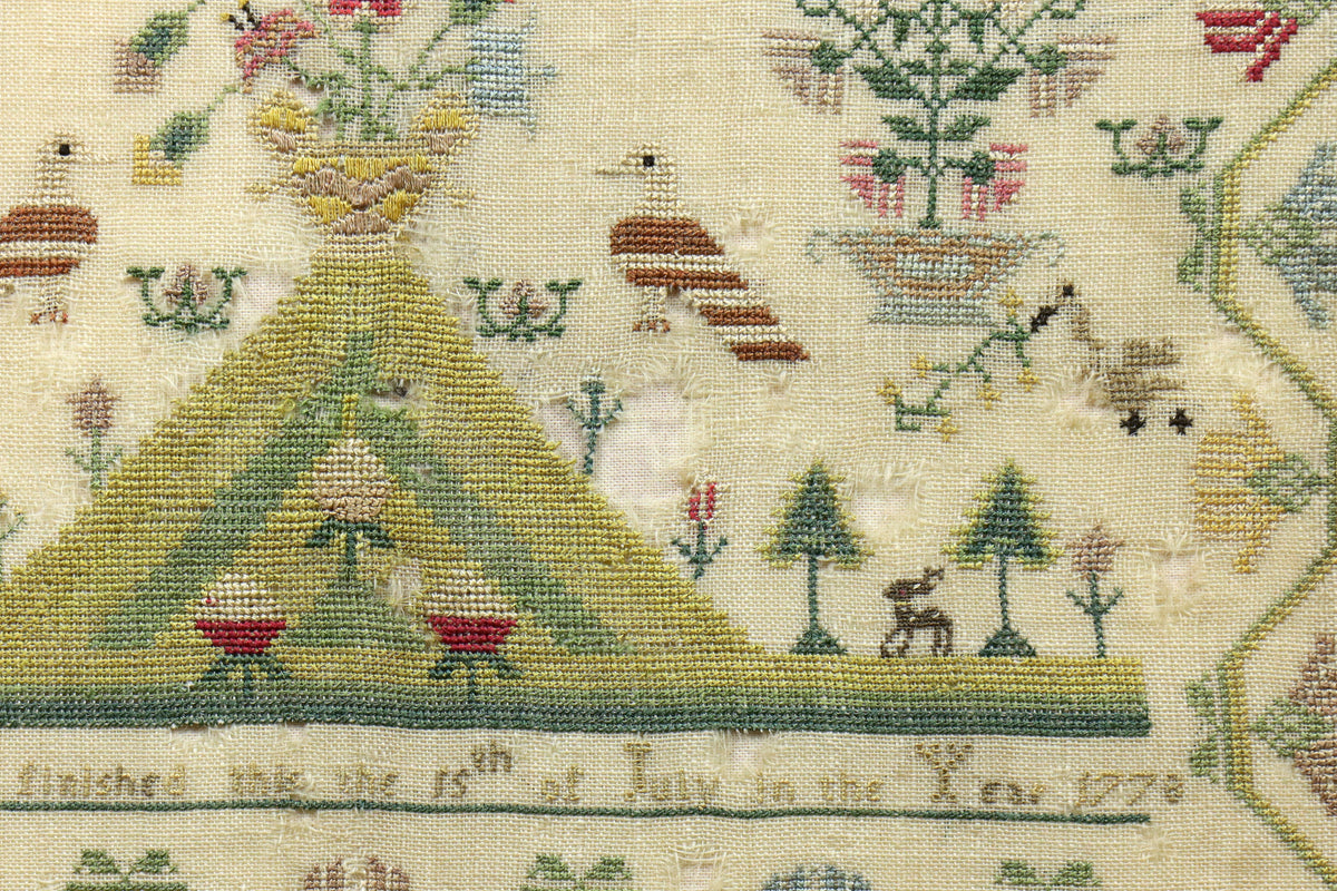 Sampler Dated 1778