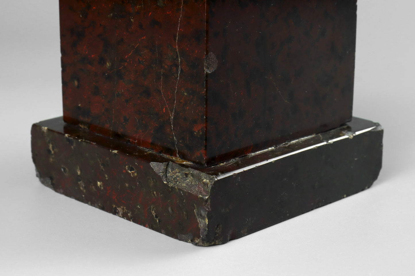 Carved Wood & Polychrome Bust of Bacchus