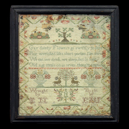 Sampler Dated 1759