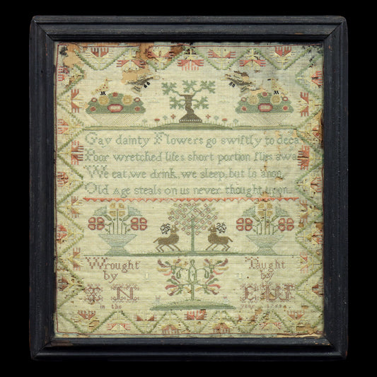 Sampler Dated 1759