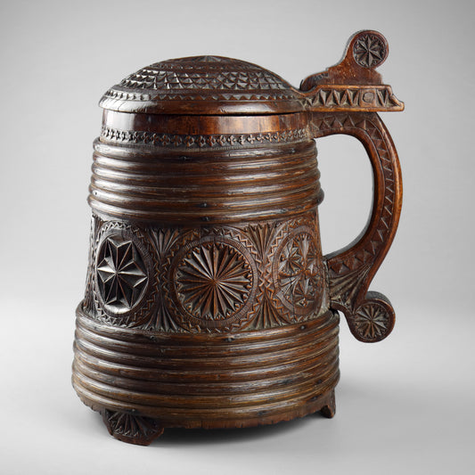 Chip Carved Tankard