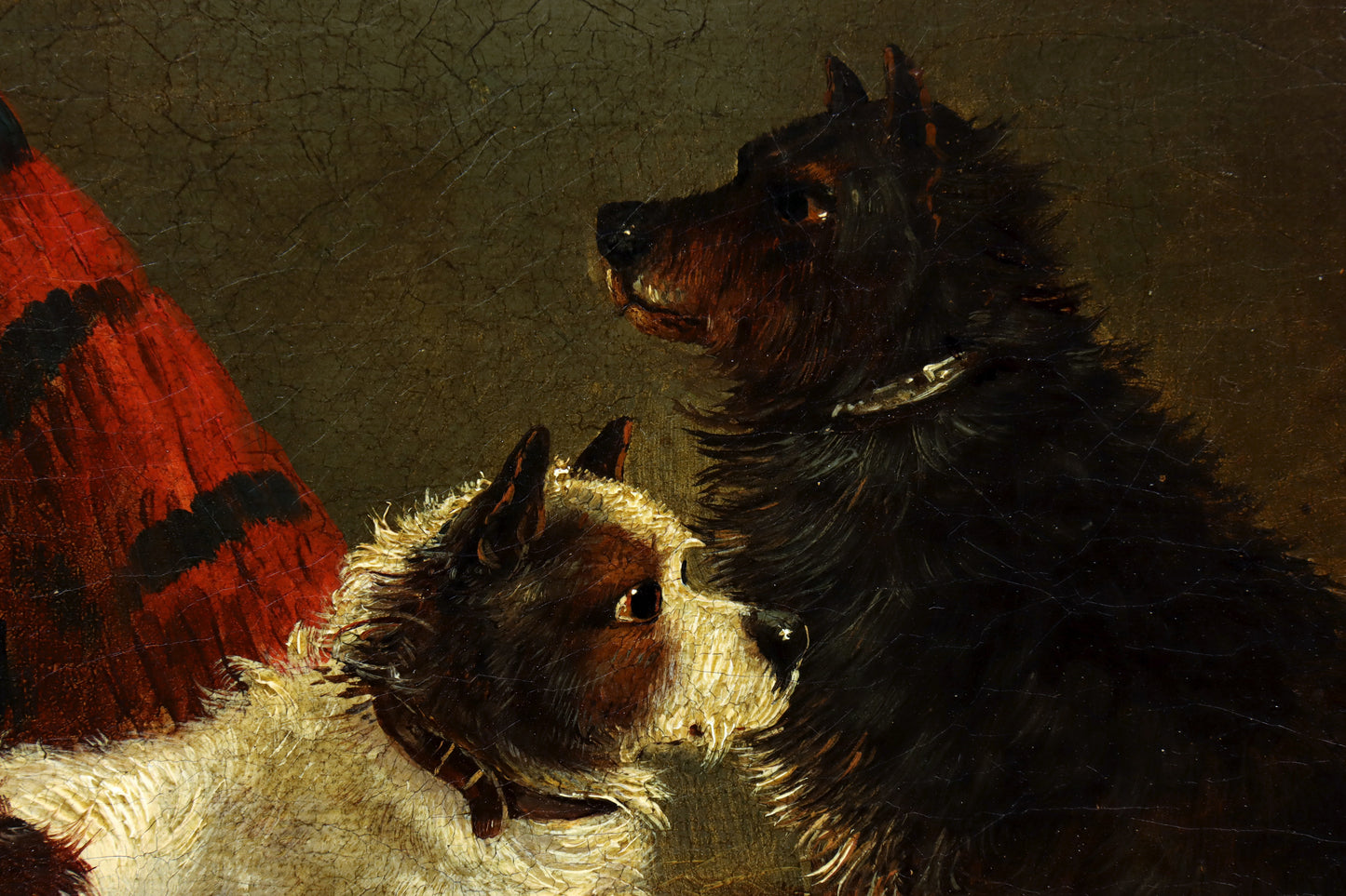 Painting of Two Terriers