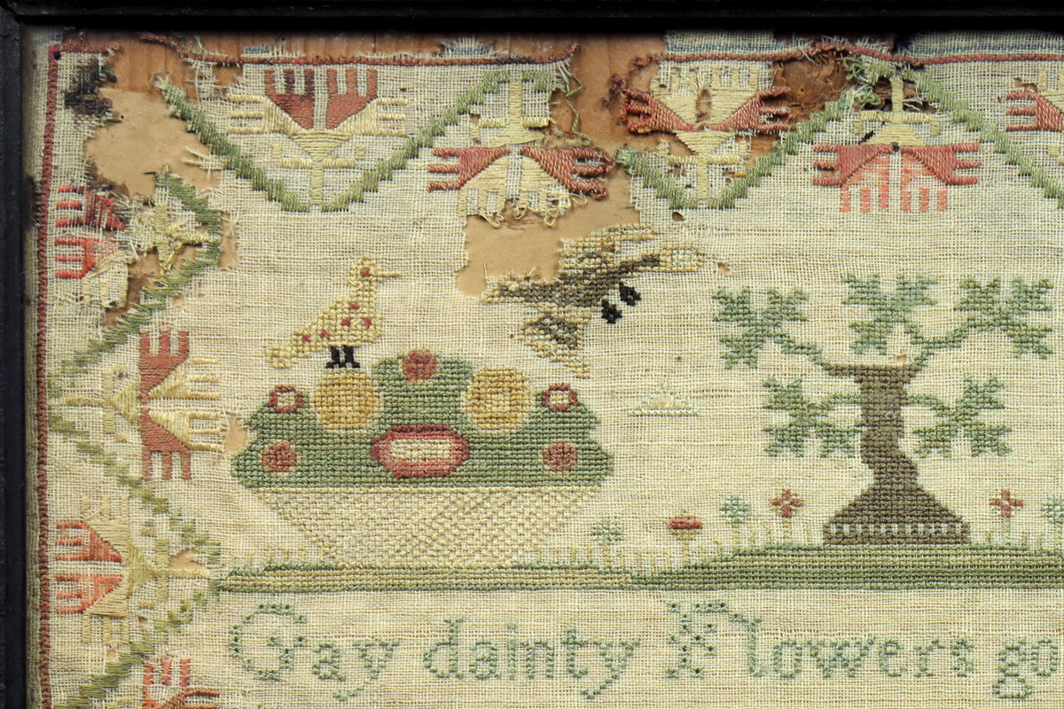 Sampler Dated 1759
