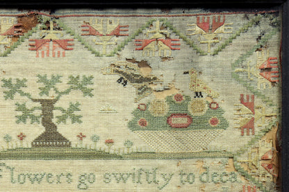 Sampler Dated 1759