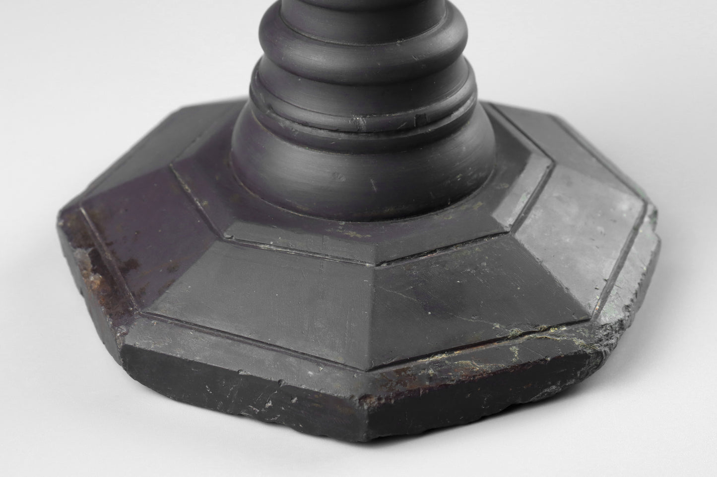 Welsh Slate Candlestick