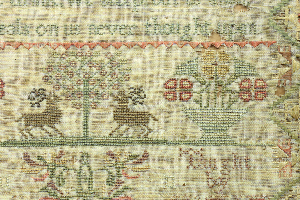 Sampler Dated 1759