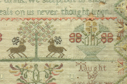 Sampler Dated 1759