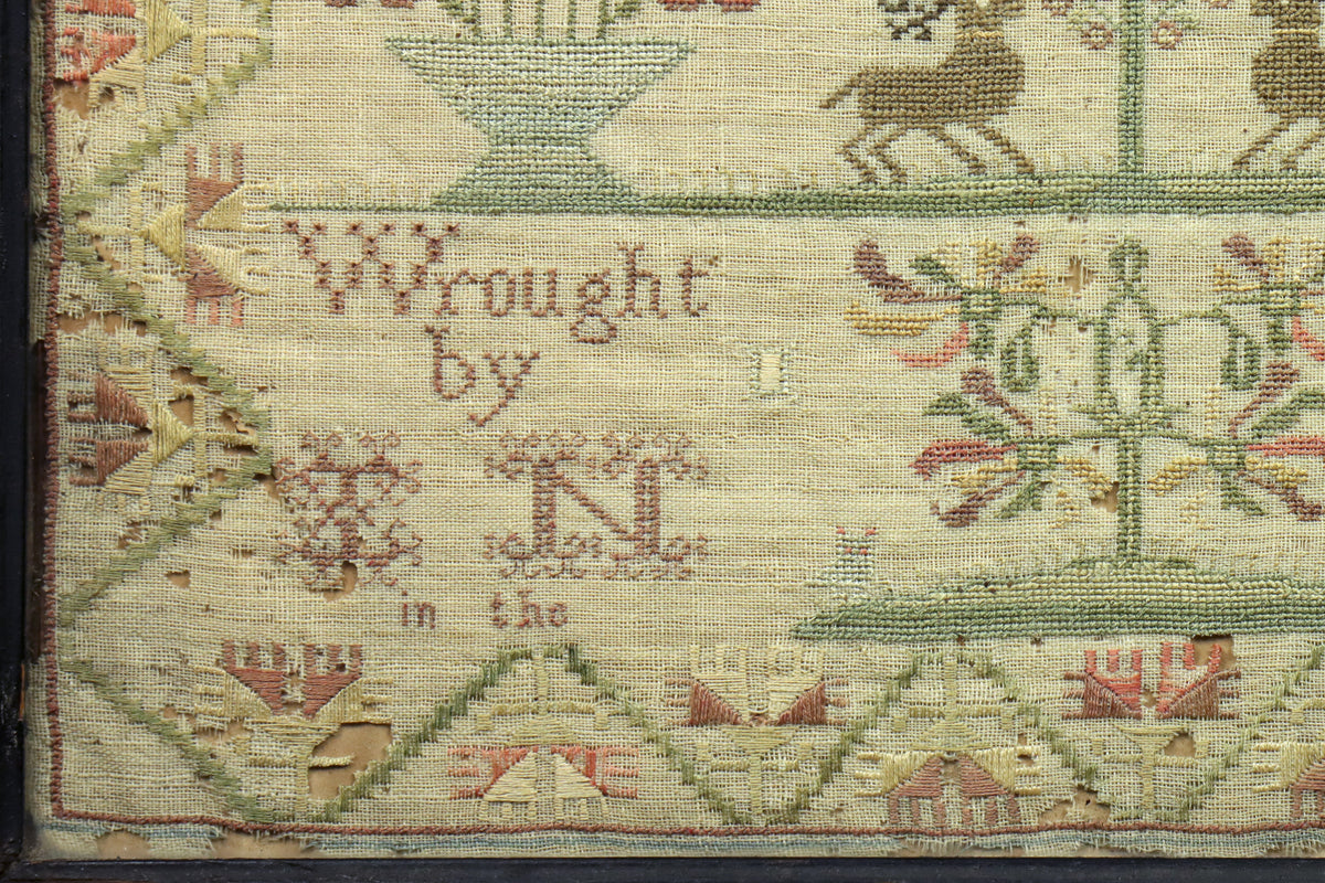 Sampler Dated 1759
