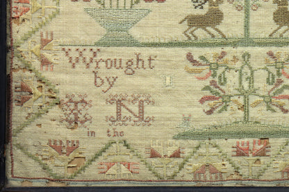 Sampler Dated 1759