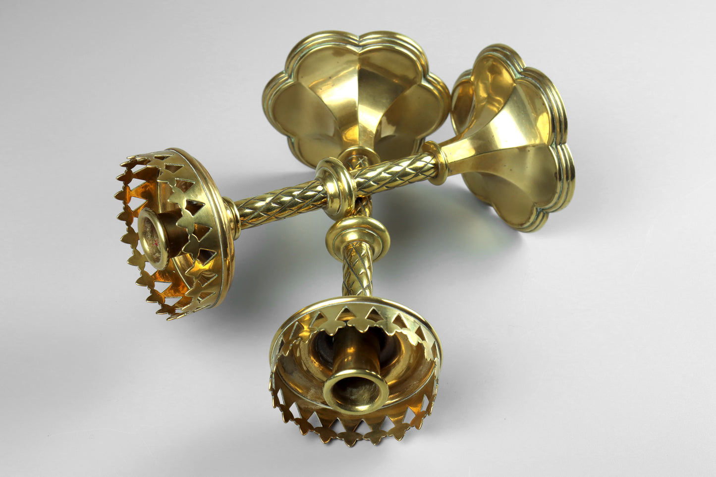 Gothic Revival Candlesticks