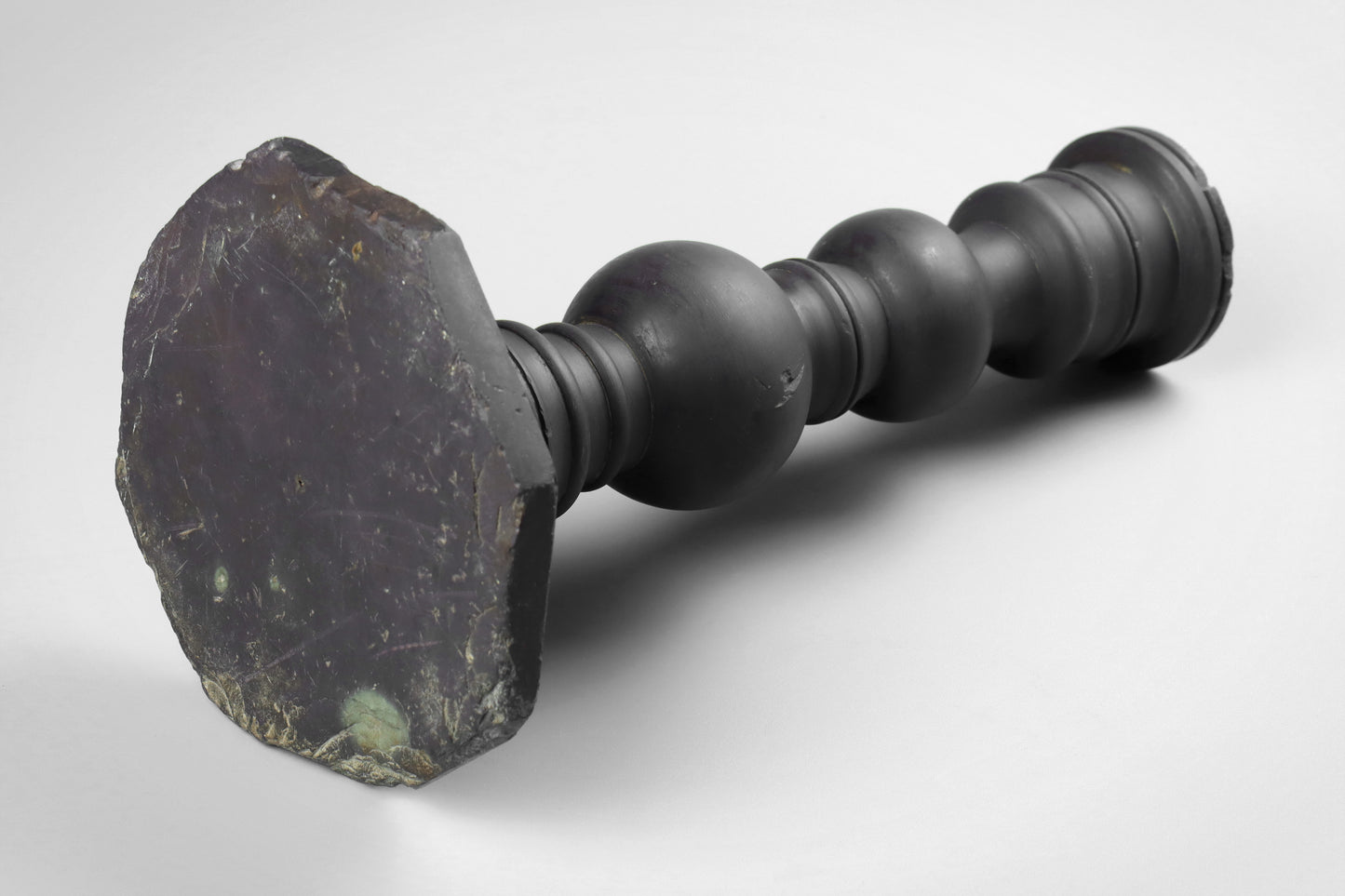 Welsh Slate Candlestick