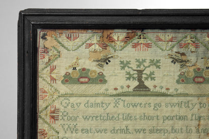Sampler Dated 1759