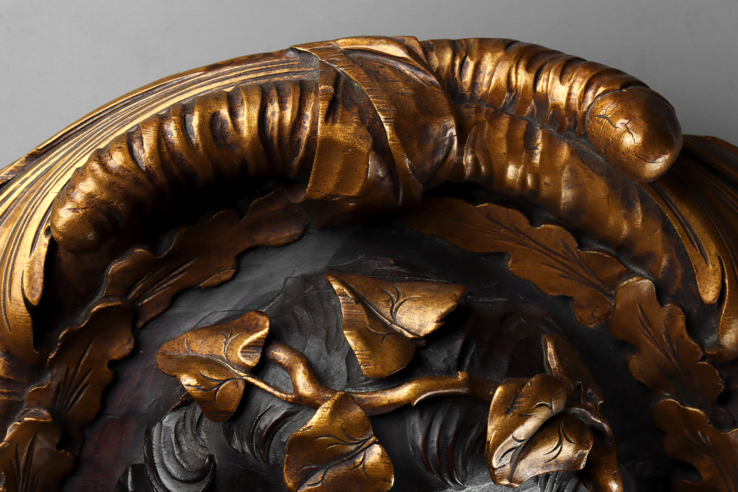 Carved Roundel of Bacchus