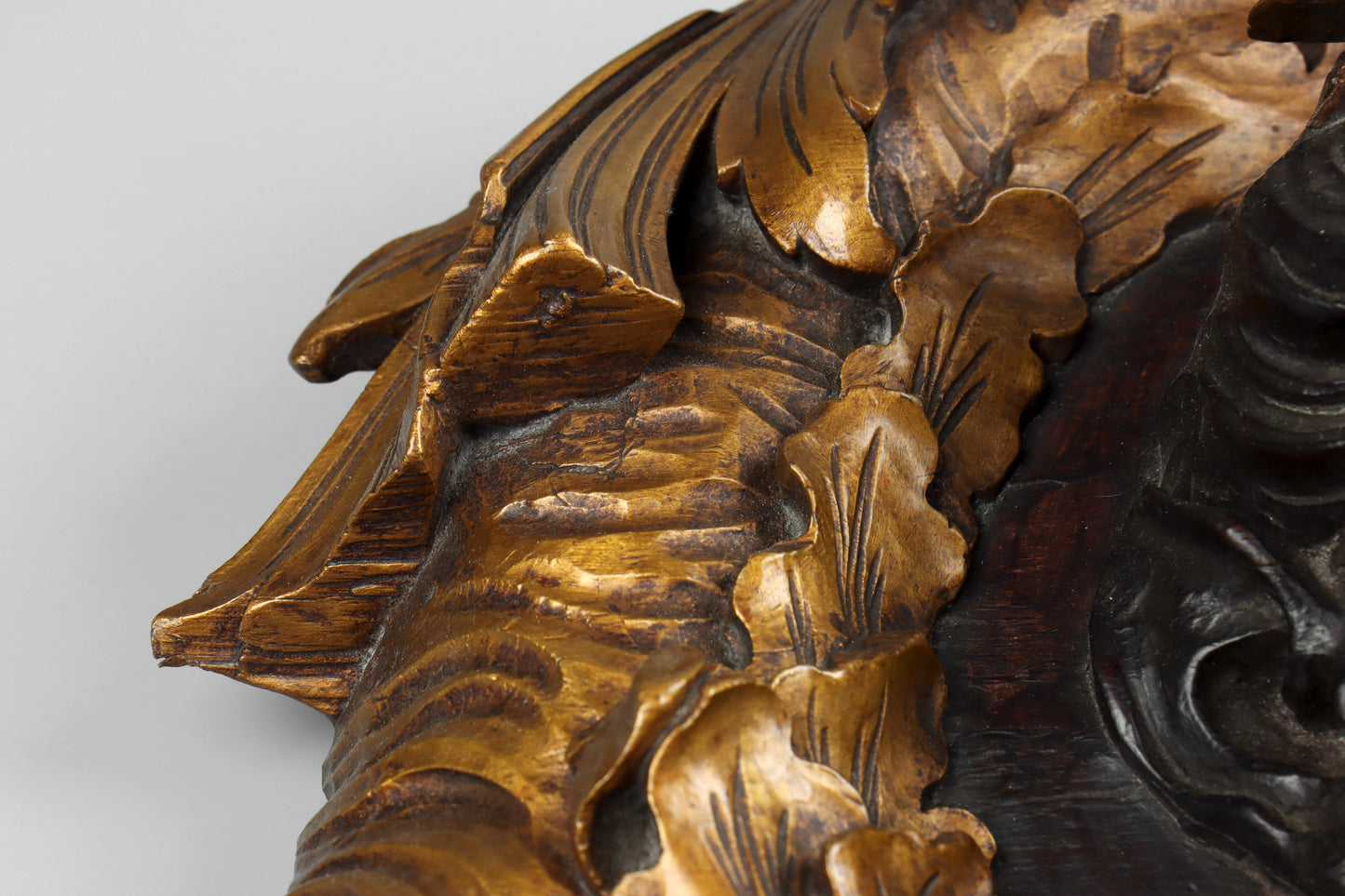 Carved Roundel of Bacchus