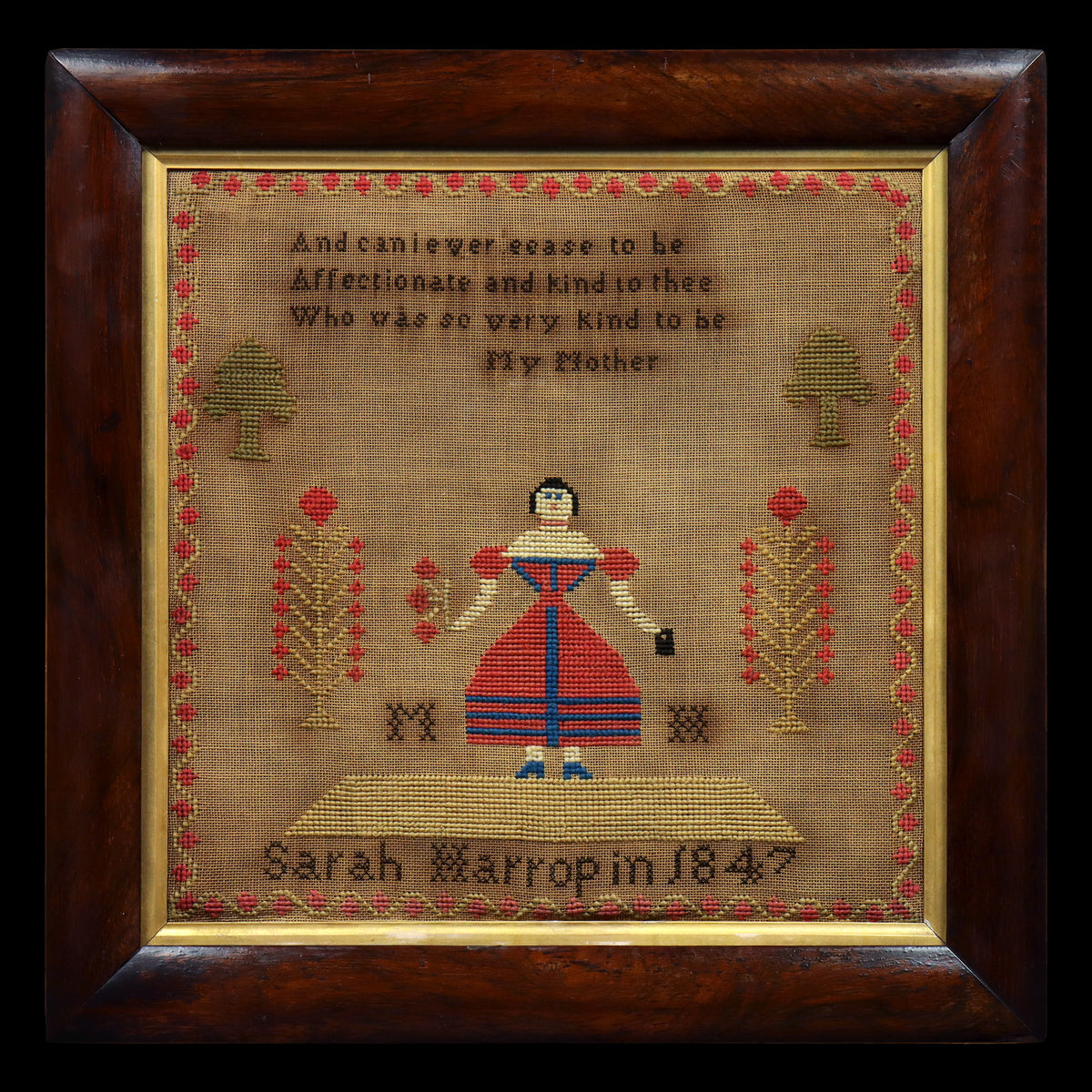 Sampler Dated 1847