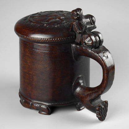 Burr Wood Peg Tankard