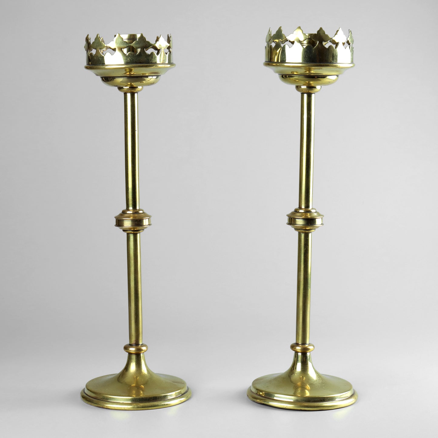 Gothic Revival Candlesticks