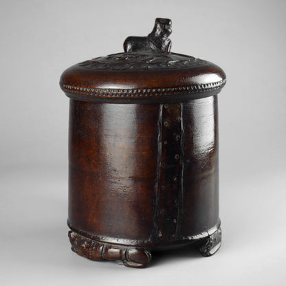 Burr Wood Peg Tankard