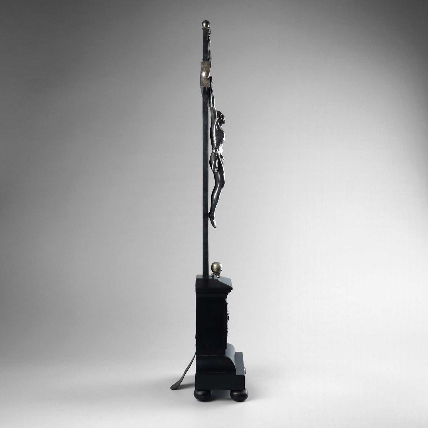 Ebonised Crucifix & Christ