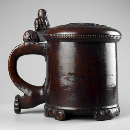 Burr Wood Peg Tankard