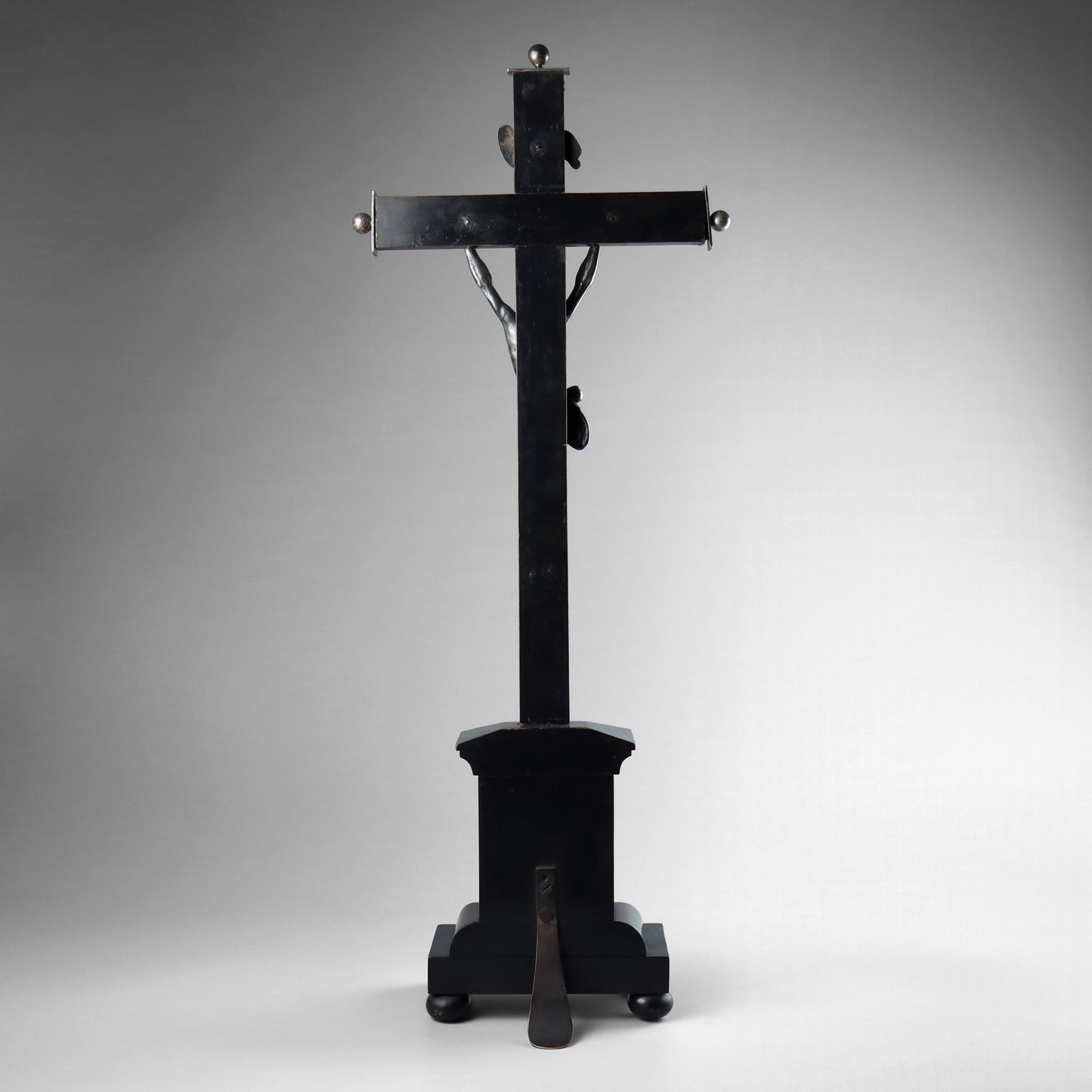 Ebonised Crucifix & Christ