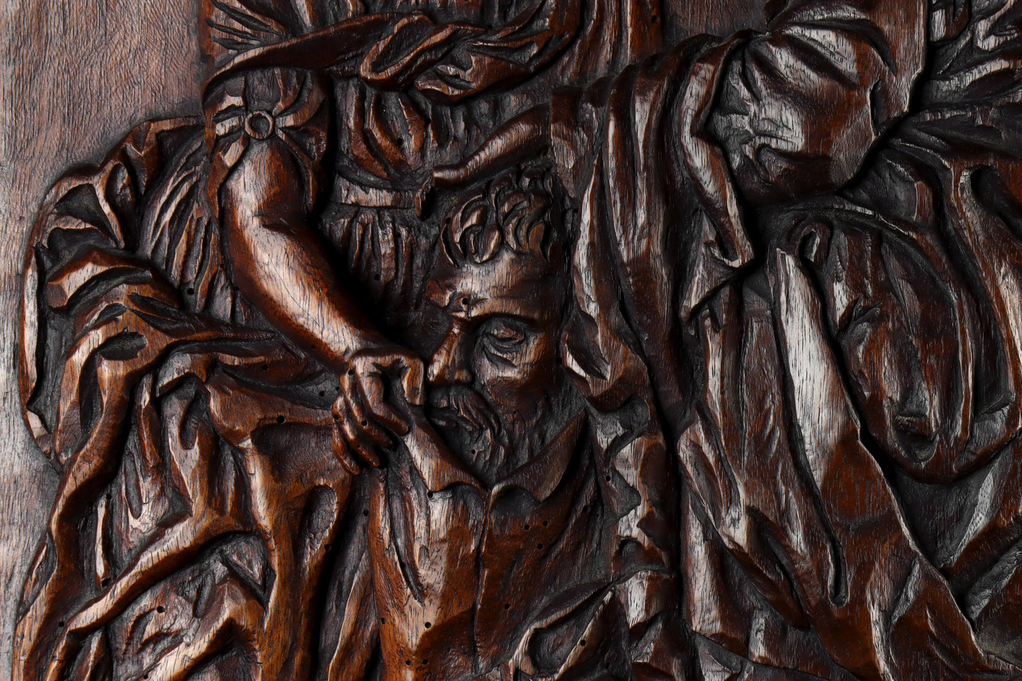Carved Panel Judith With The Head of Holofernes
