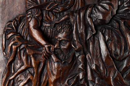 Carved Panel Judith With The Head of Holofernes