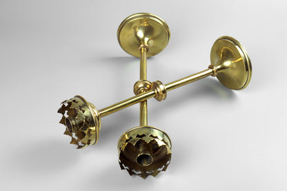 Gothic Revival Candlesticks
