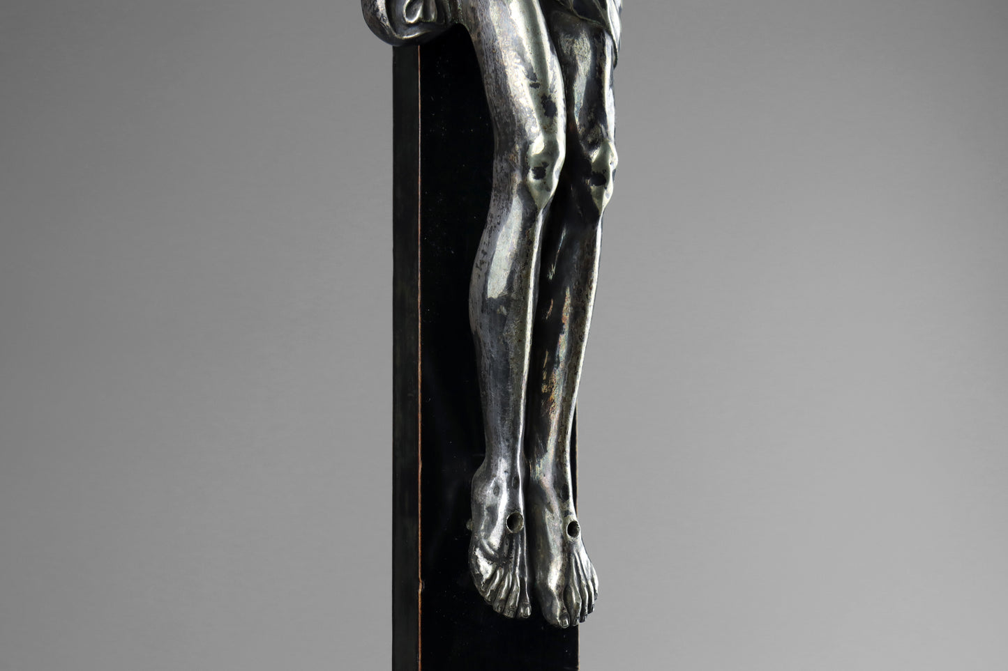 Ebonised Crucifix & Christ