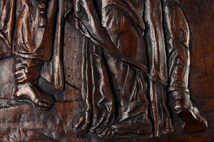 Carved Panel Judith With The Head of Holofernes