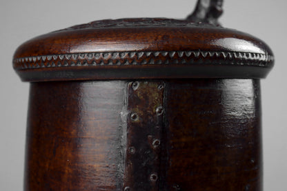 Burr Wood Peg Tankard