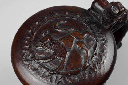 Burr Wood Peg Tankard