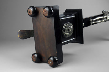 Ebonised Crucifix & Christ