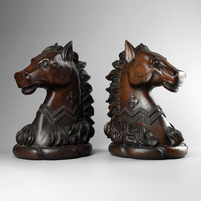 Horse Head Newel Post Finials