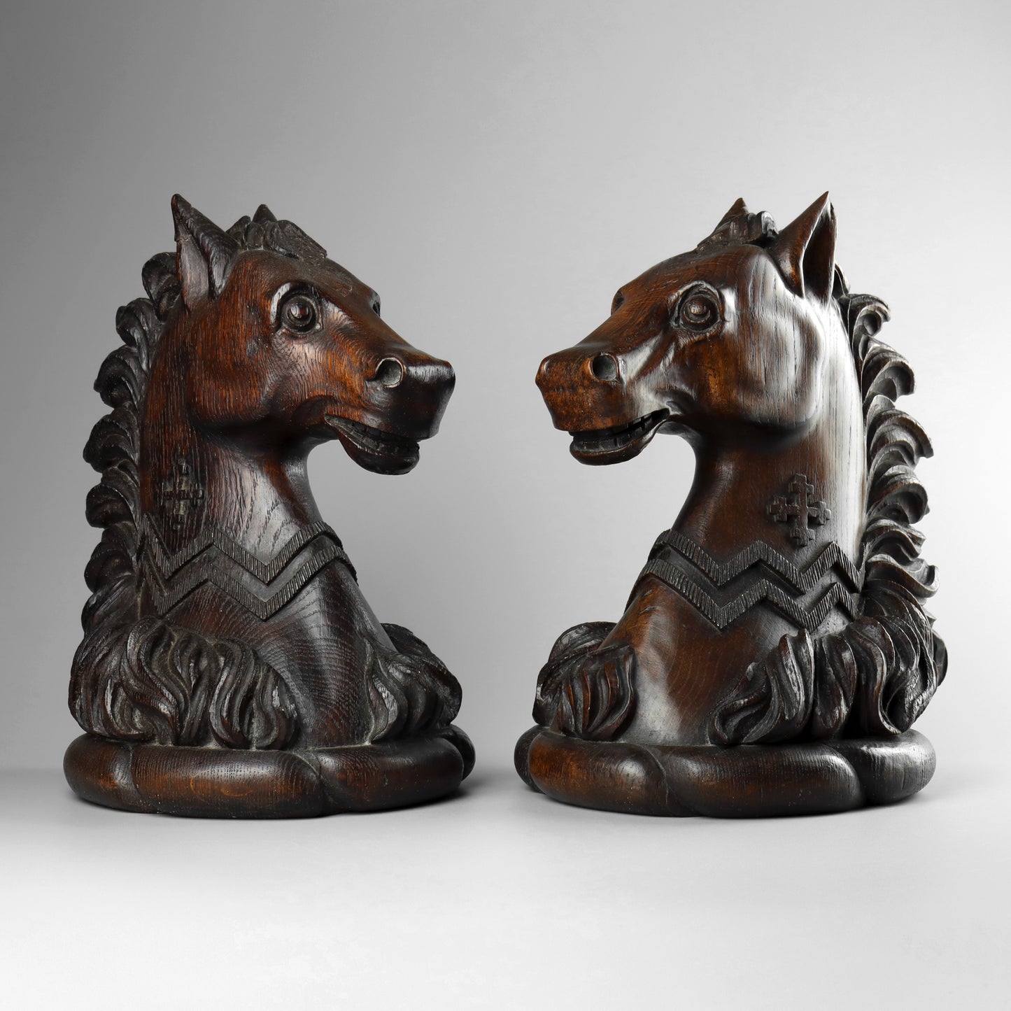 Horse Head Newel Post Finials