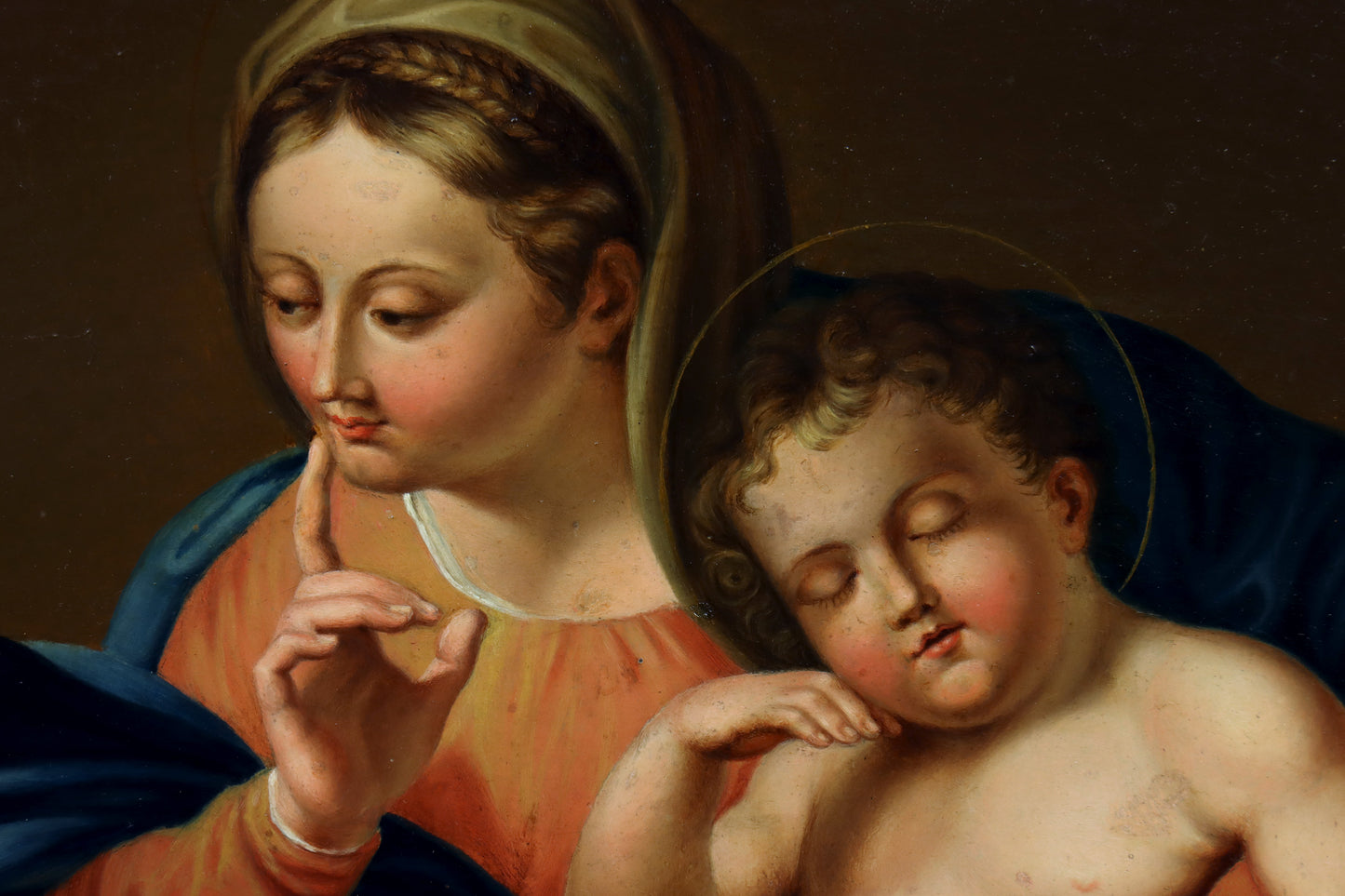 The Madonna and Sleeping Child with Infant St. John