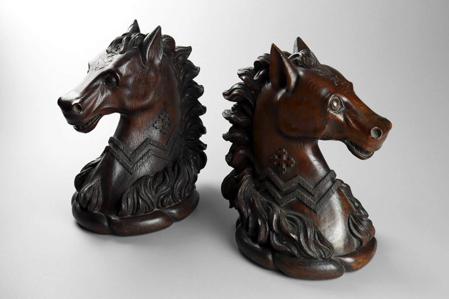 Horse Head Newel Post Finials