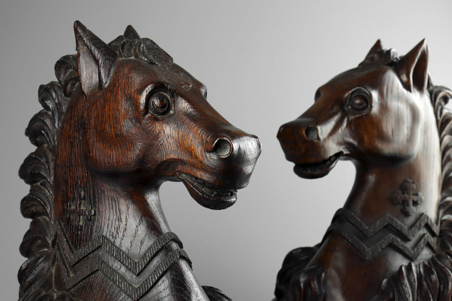 Horse Head Newel Post Finials