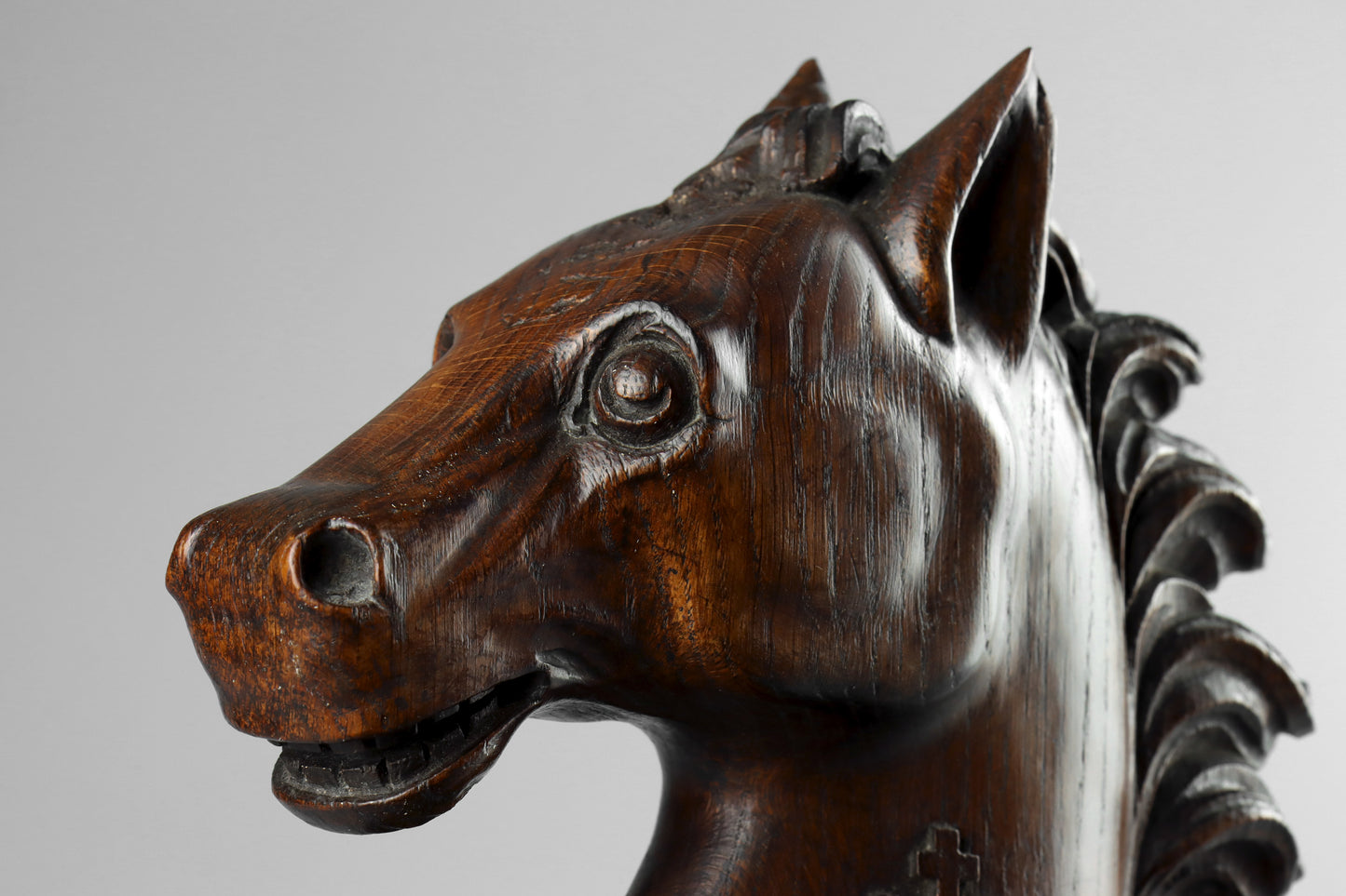 Horse Head Newel Post Finials