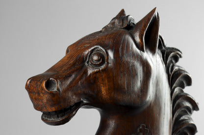 Horse Head Newel Post Finials