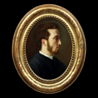 Portrait of a Gentleman in Profile